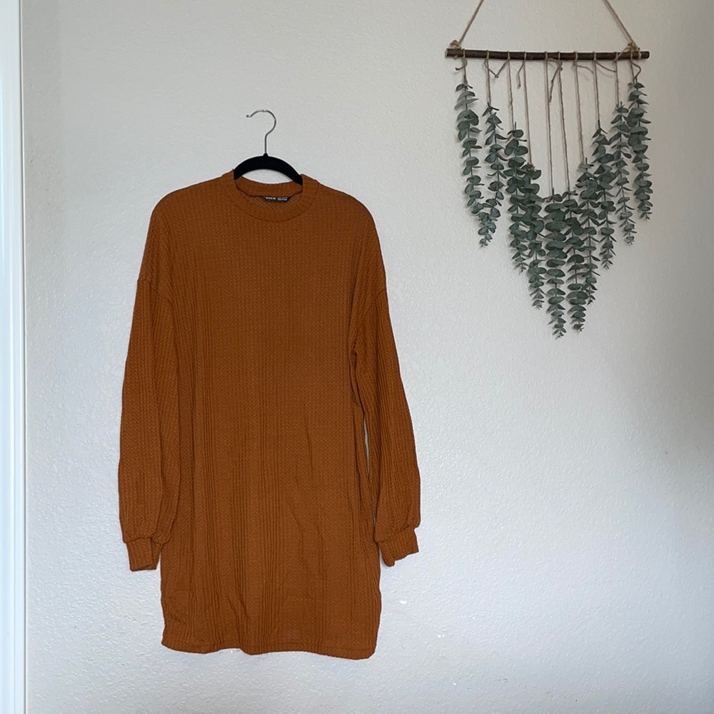 Never Worn Burnt Orange Sweater Dress